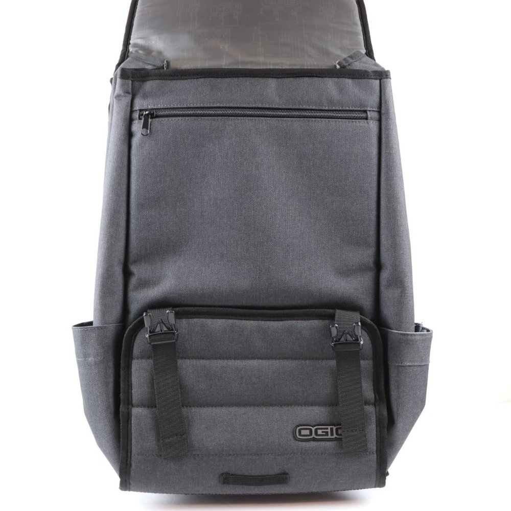 OGIO Apex Rucksack Adobe Embroidered Logo Computer Heather Gray Laptop Backpack - Picture 5 of 11